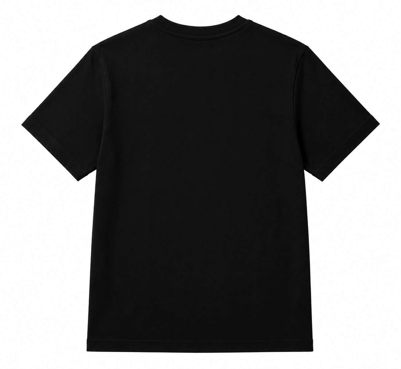Graffiti Smile Face Graphic Black T-Shirt - Image 2