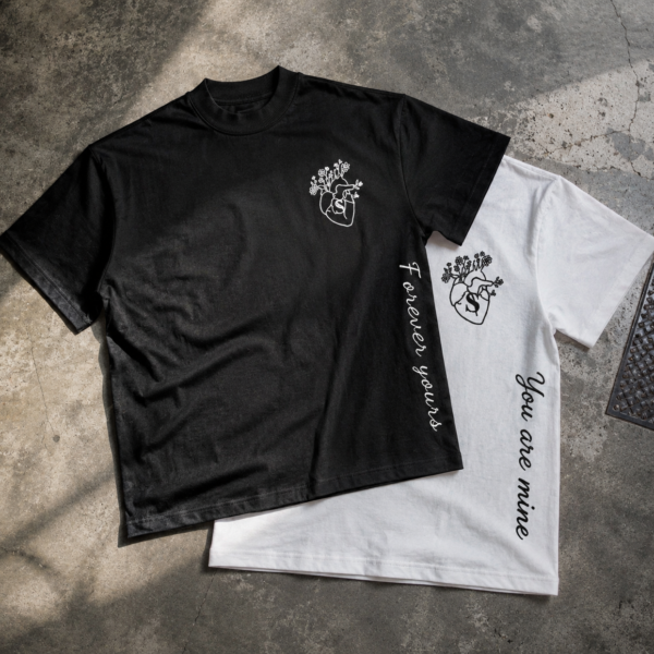 Forever Us Couple Oversized T-Shirt