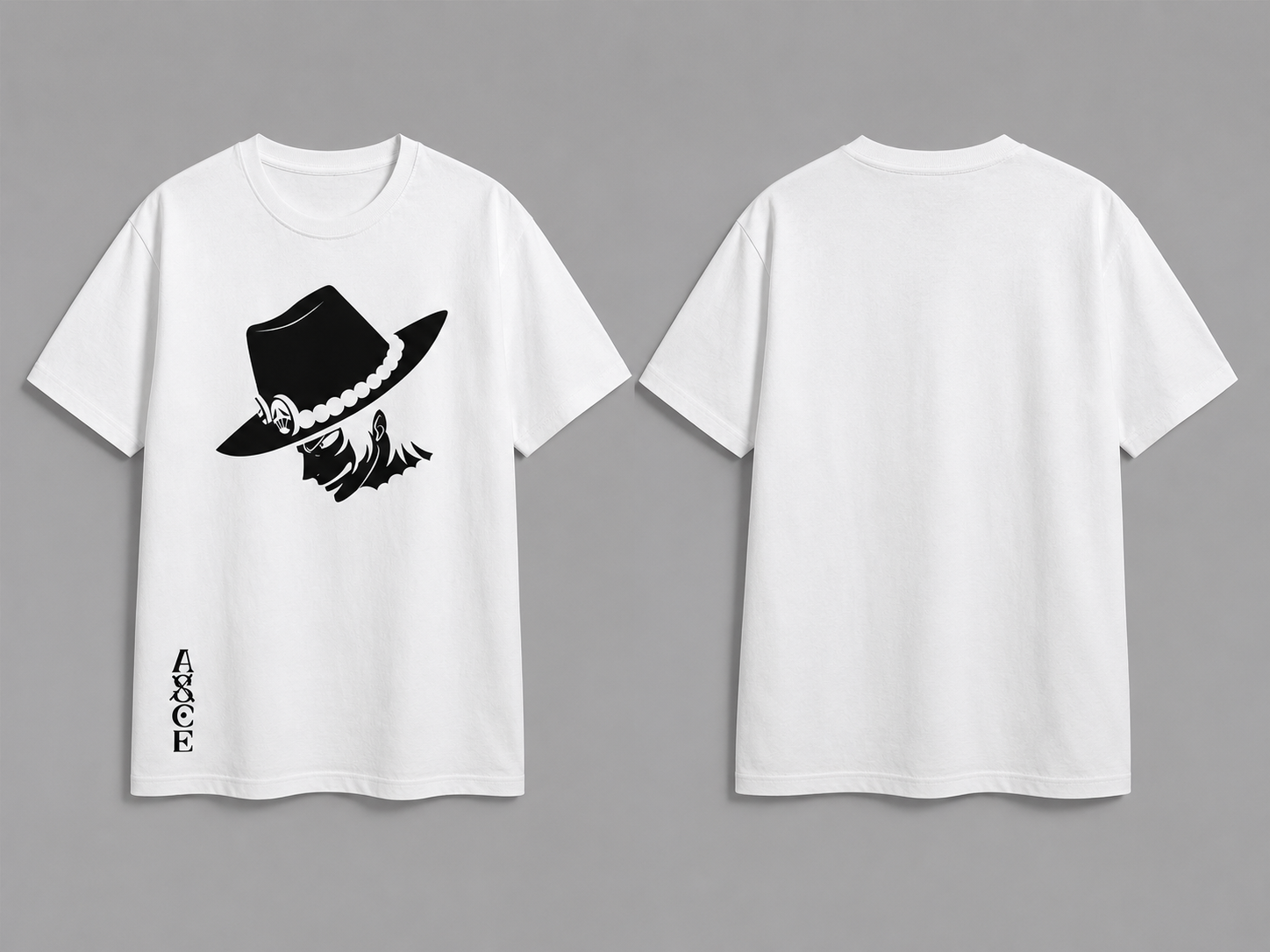 One Piece Ace Anime Graphic T-Shirt - Image 4