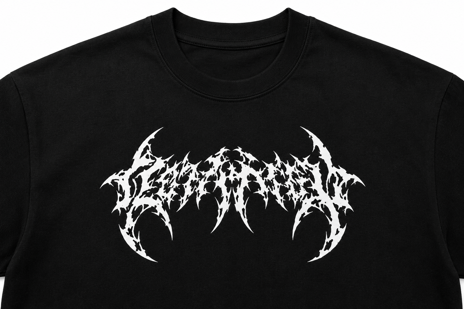 Oversized Gothic Skeleton Graphic T-Shirt | Premium Black Streetwear Tee - Image 3
