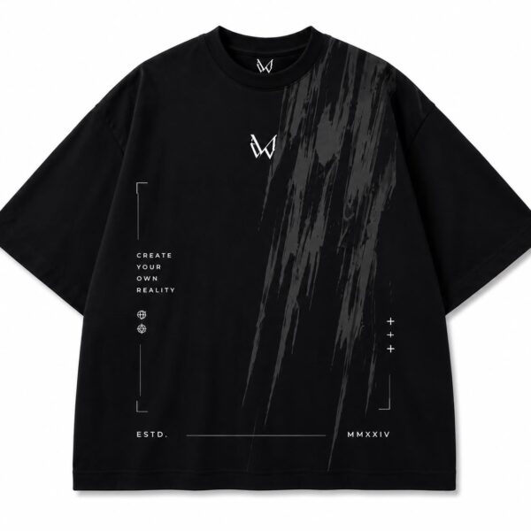 MirzaWears Premium Oversized Graphic T-Shirt