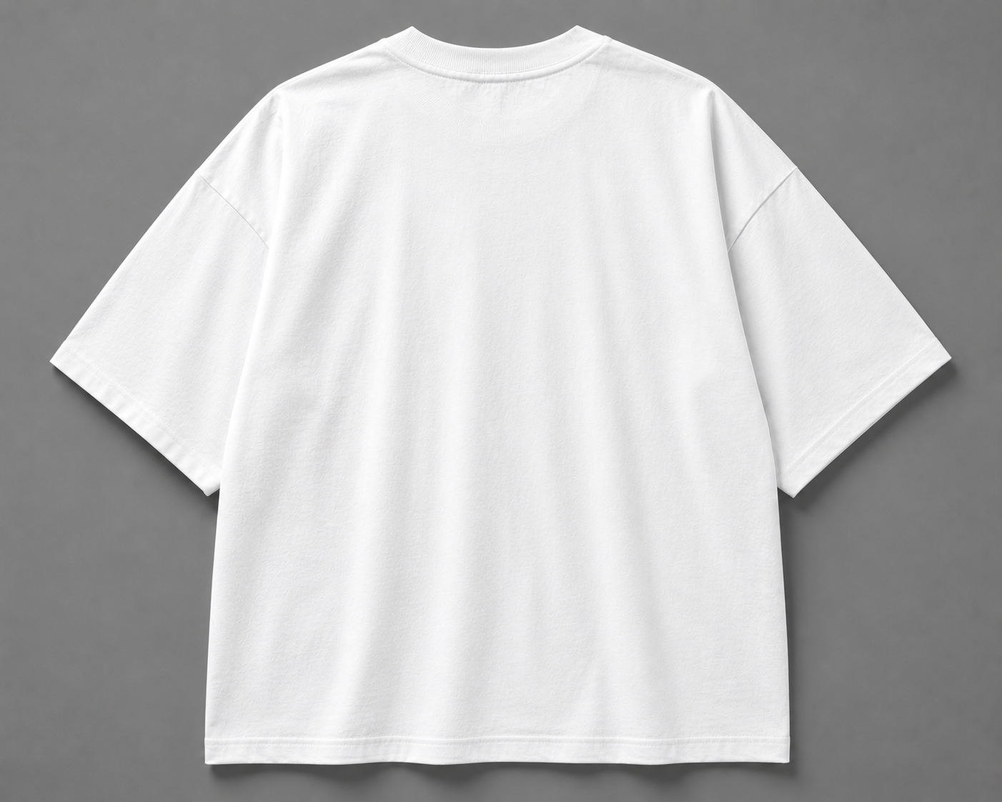 The End Oversized White Anime Graphic T-Shirt - Image 2