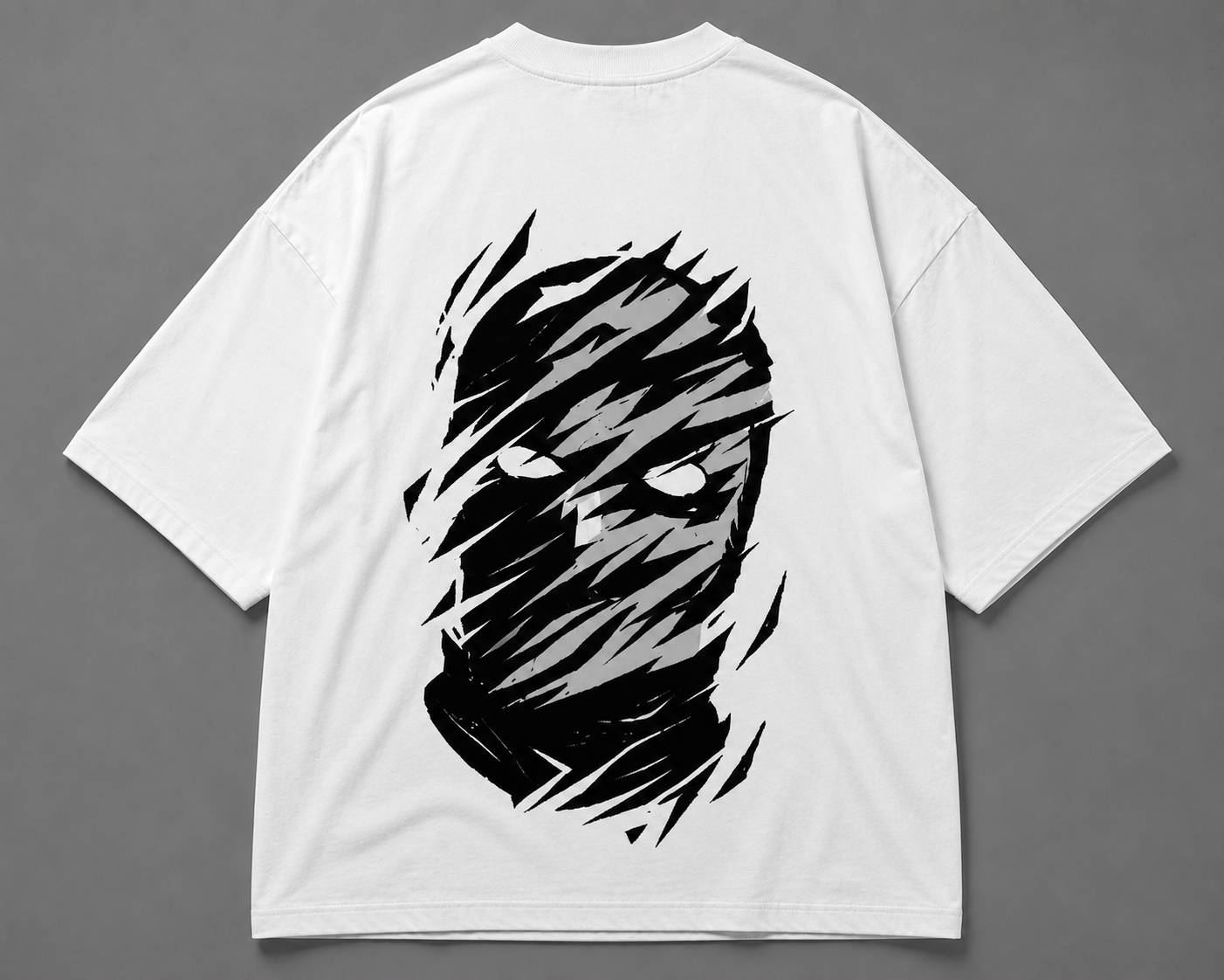 Robbers Oversized White Graphic T-Shirt | Premium Streetwear Tee - Image 3