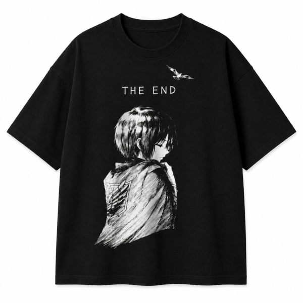 The End Anime Oversized t-Shirt