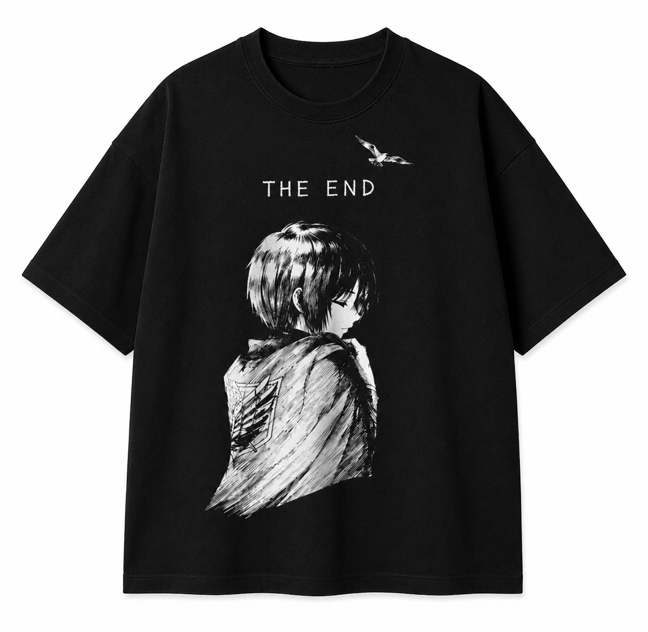The End Anime Oversized t-Shirt